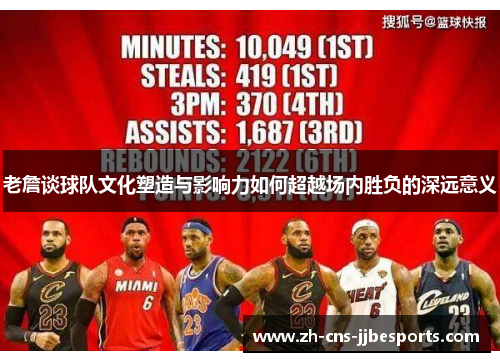 老詹谈球队文化塑造与影响力如何超越场内胜负的深远意义 老詹谈球队文化塑造与影响力如何超越场内胜负的深远意义